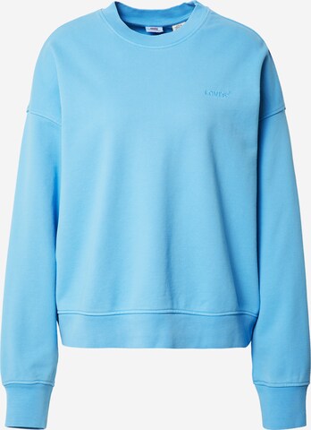 LEVI'S ® Sweatshirt 'Levi’s® Women's WFH Sweatshirt' in Blauw: voorkant