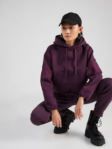 G-Star RAW - Sweatshirt em roxo