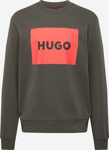 HUGO Red Sweatshirt 'Duragol222' in Grau: predná strana