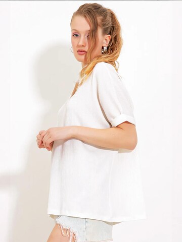 Bigdart Bluse in Weiß
