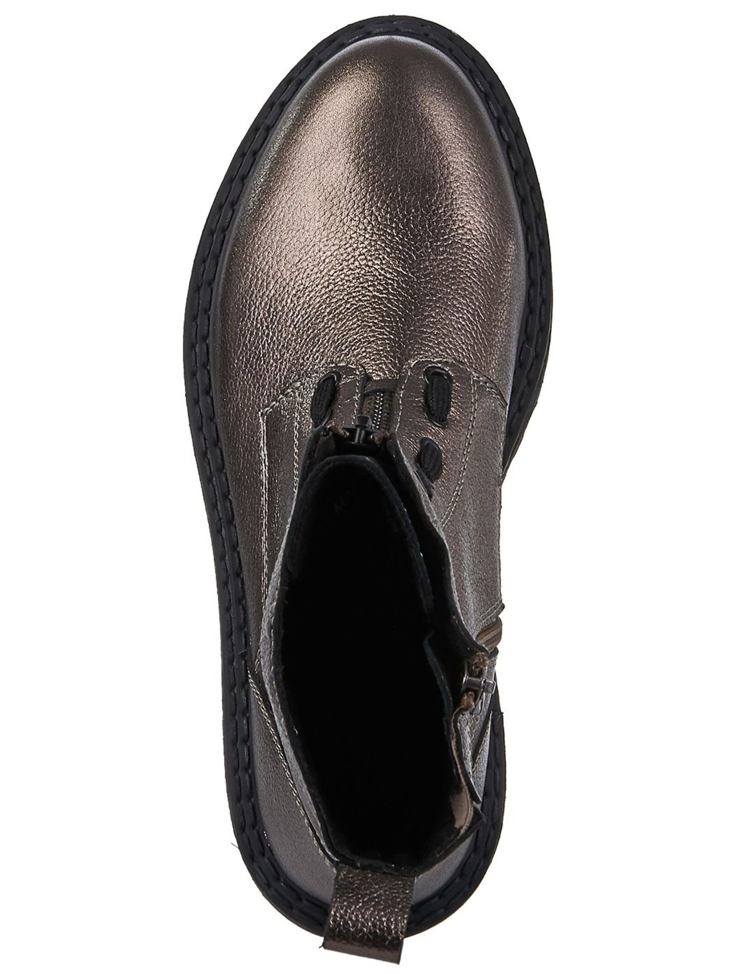 MARCO TOZZI Schnürstiefelette in Grau