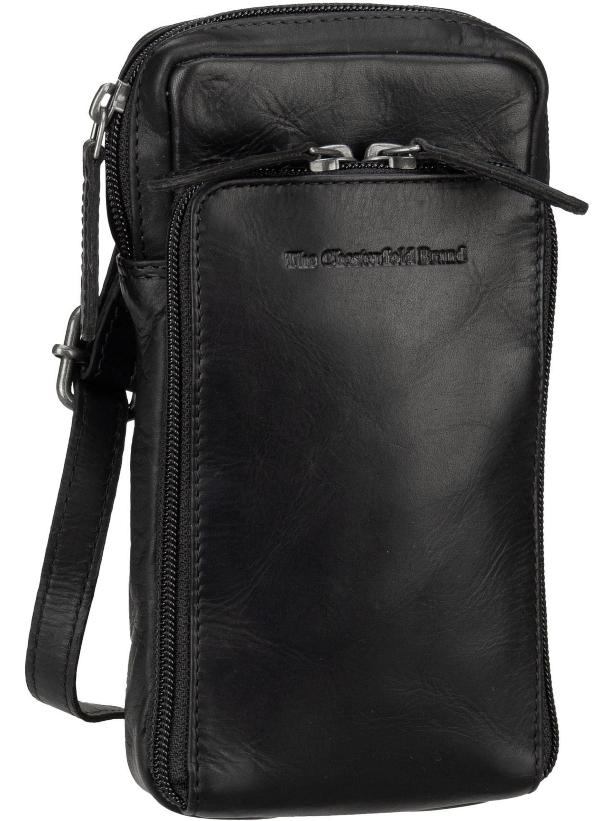 The Chesterfield Brand Crossbody Bag 'Valdes 1325' in Black: front
