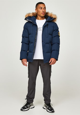 Zavetti Canada Between-seasons parka 'Oshawa 2.0' in Blue