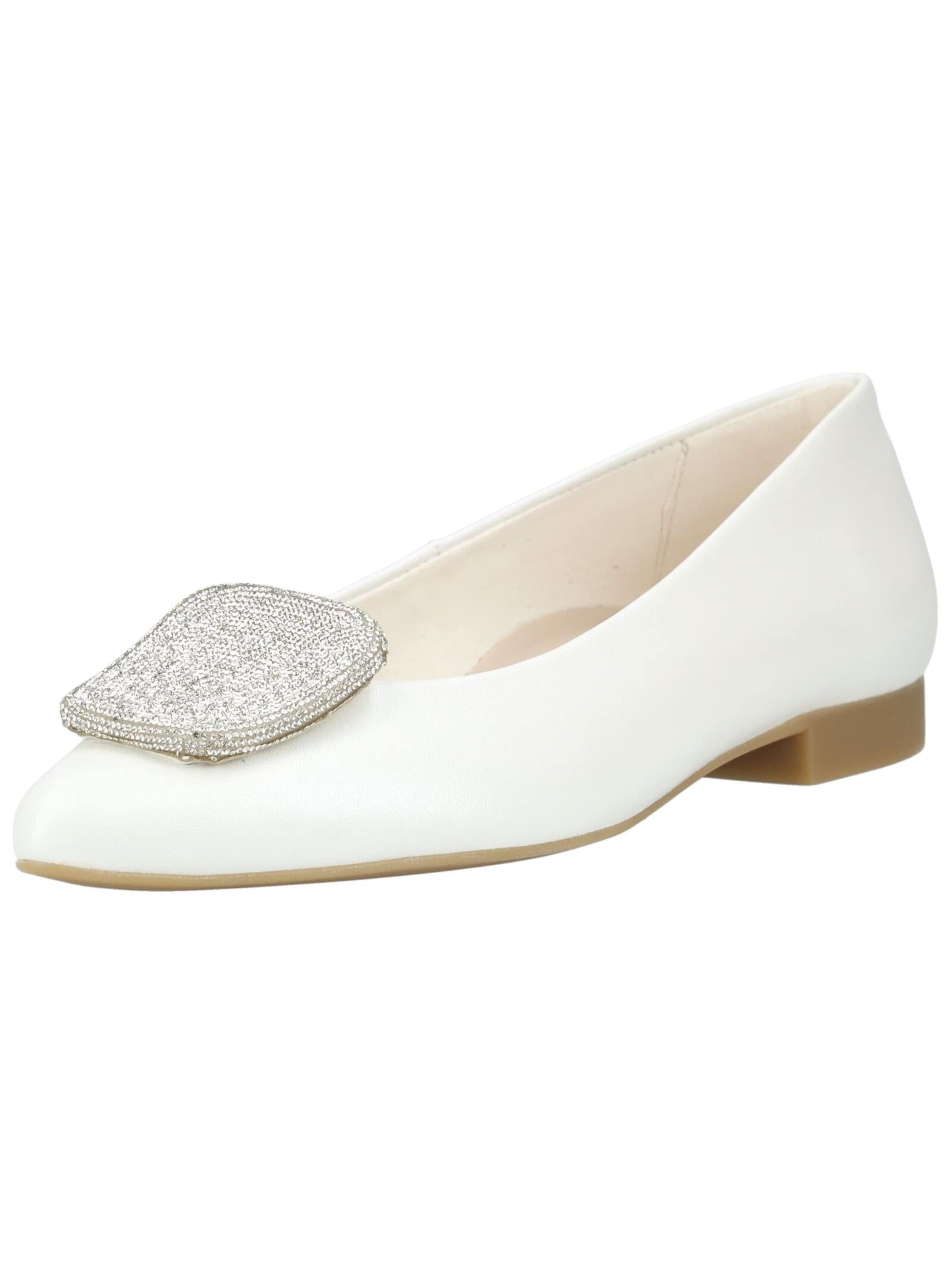 Ballerina di Paul Green in bianco: frontale