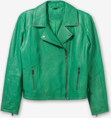 SHEEGO Between-Season Jacket in Green: front