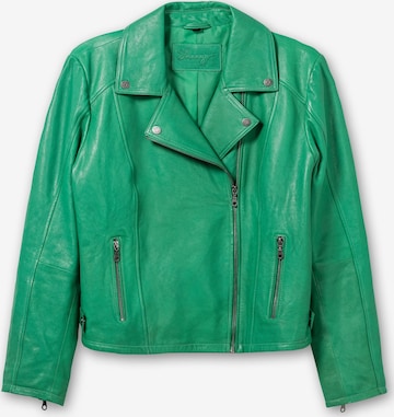 SHEEGO Between-Season Jacket in Green: front