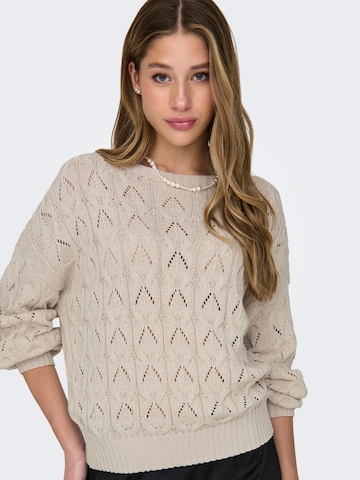 ONLY Sweater 'BRYNN' in Grey