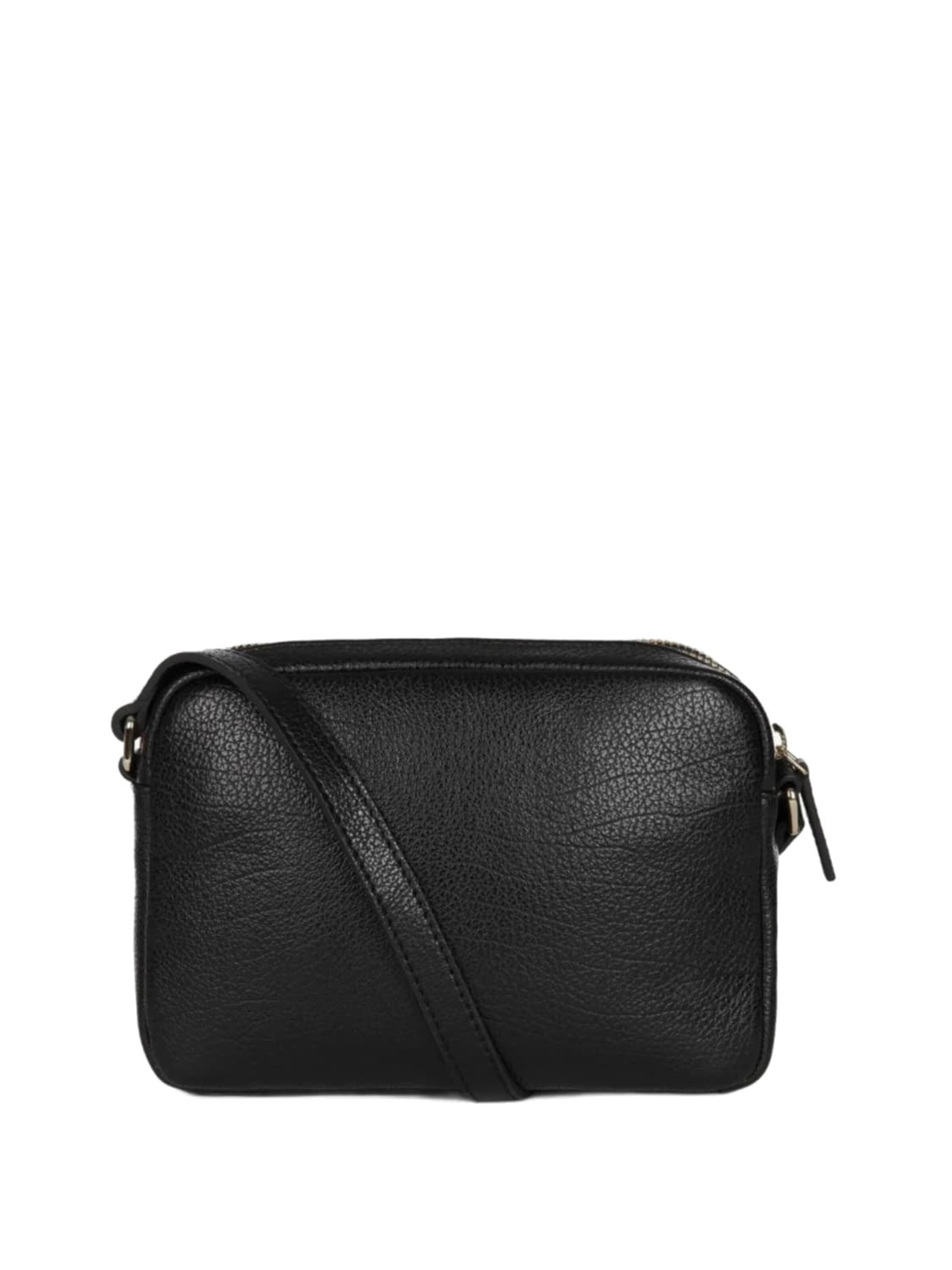 LANCASTER Paris Axelremsväska 'Lancaster Sac trotteur Dune Noir' i svart