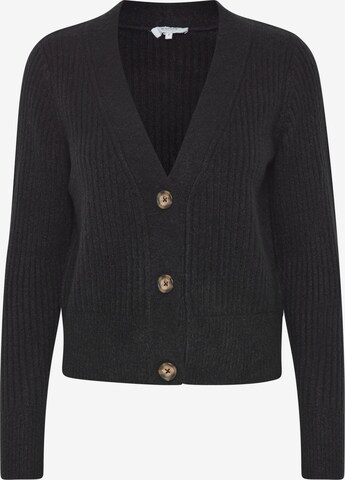 b.young Knit Cardigan 'BYNORA' in Black: front