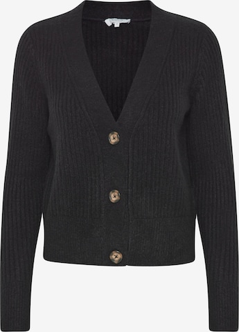 b.young Knit Cardigan 'BYNORA' in Black: front