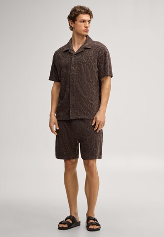 JOOP! Jeans Comfort fit Overhemd 'Moala' in Bruin