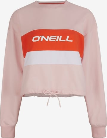 Camicia da donna 'O'Neill Athleisure Crew' di O'NEILL in rosa: frontale