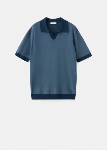 MANGO MAN Pullover 'Petonet' in Blau