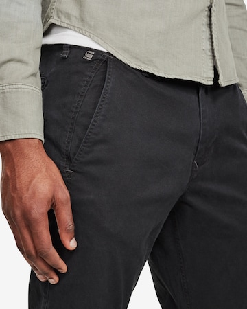 G-Star RAW Slimfit Chino 'Vetar' in Zwart