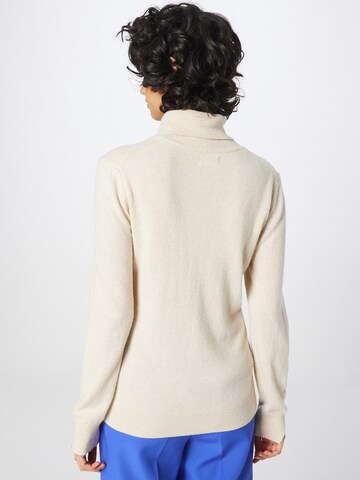 Sisley - Pullover 'TURTLE' em bege