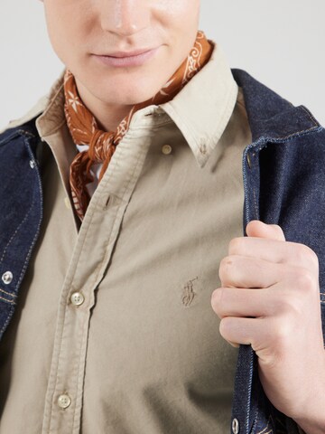 Polo Ralph Lauren Regular fit Πουκάμισο σε μπεζ