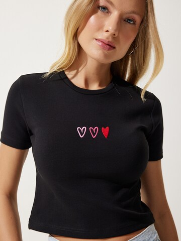 Happiness İstanbul Тениска в черно