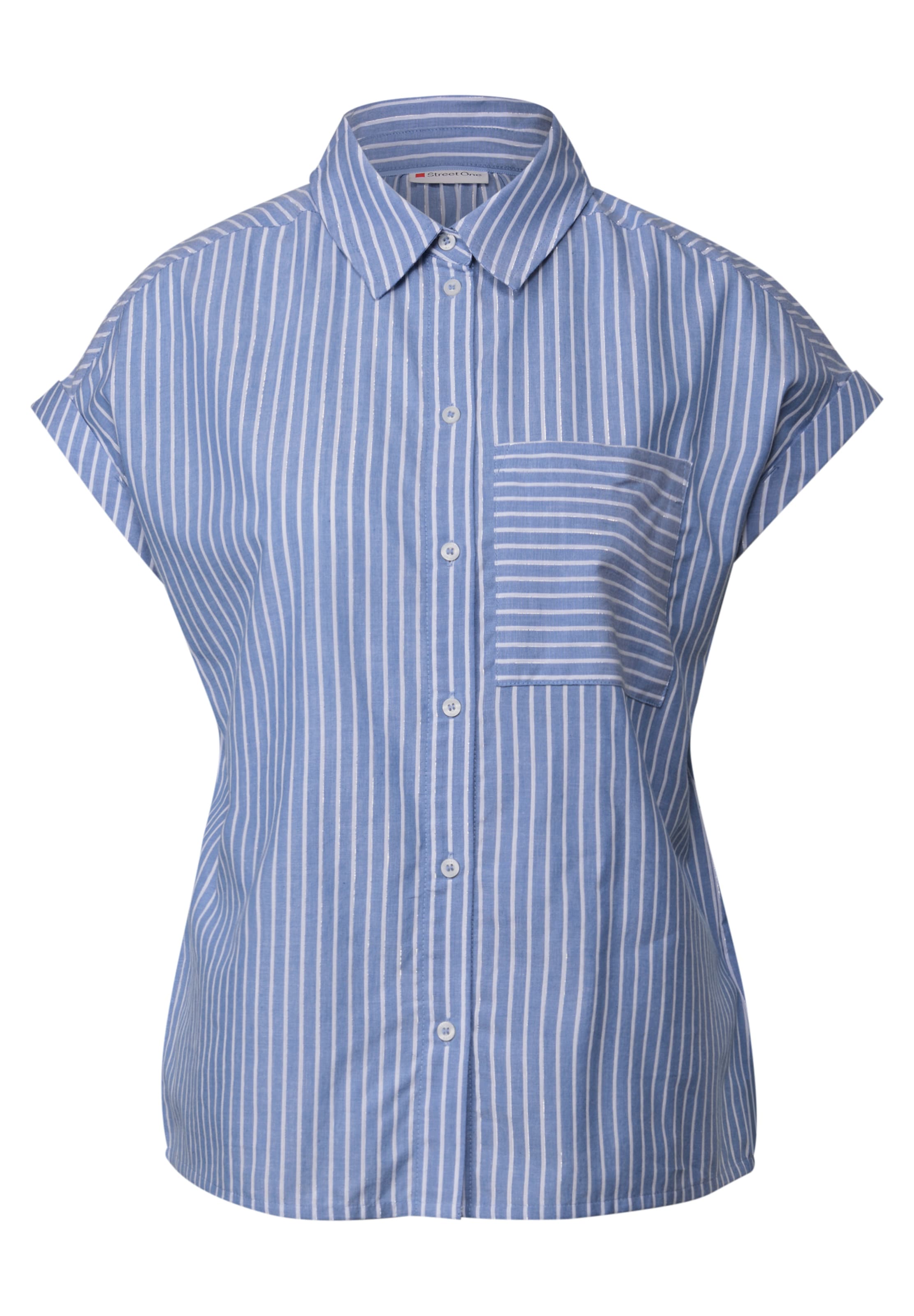STREET ONE Bluse in Blau: Vorderseite