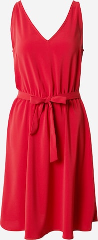 VILA Summer Dress 'Kristina Laia' in Red: front