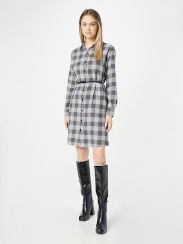 Eight2Nine - Vestido camisero en gris: frente