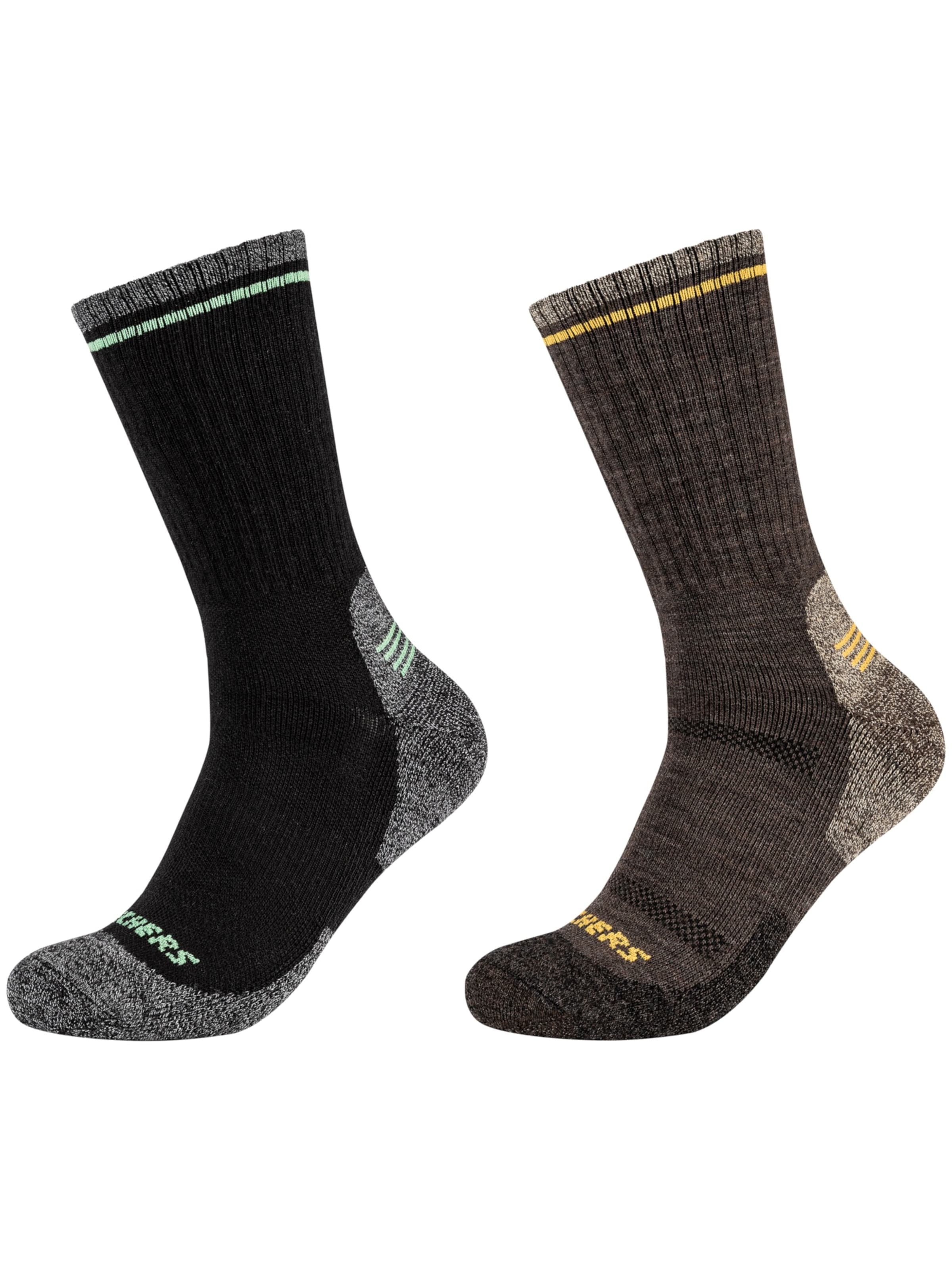 SKECHERS Socks 'Trail' in Black: front