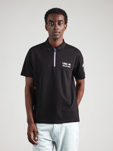 TOMMY HILFIGER Футболка в Черный: спереди