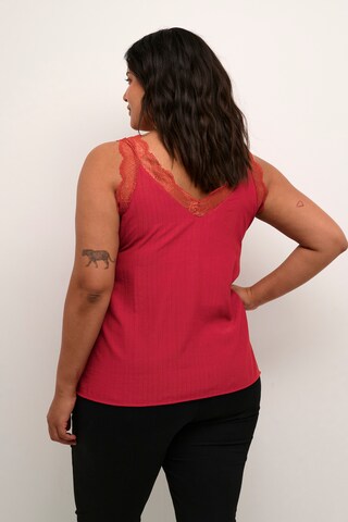 KAFFE CURVE Bluse 'Jakobine' in Pink