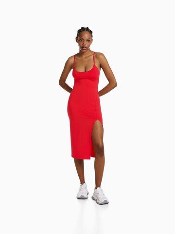 Bershka Kleid in Rot