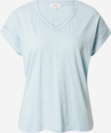 T-shirt s.Oliver en bleu : devant