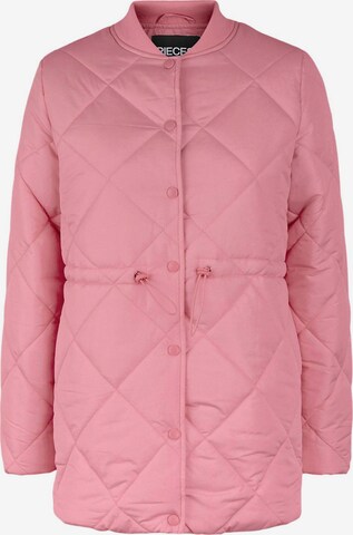 Veste mi-saison 'Bee' PIECES en rose : devant