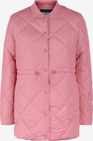 PIECES Jacke 'Bee' in Pink: predná strana