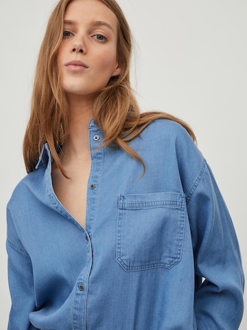 VILA Blouse 'Bista' in Blauw