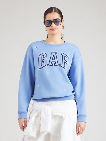 GAP Sweatshirt 'HERITAGE' in Blue: front