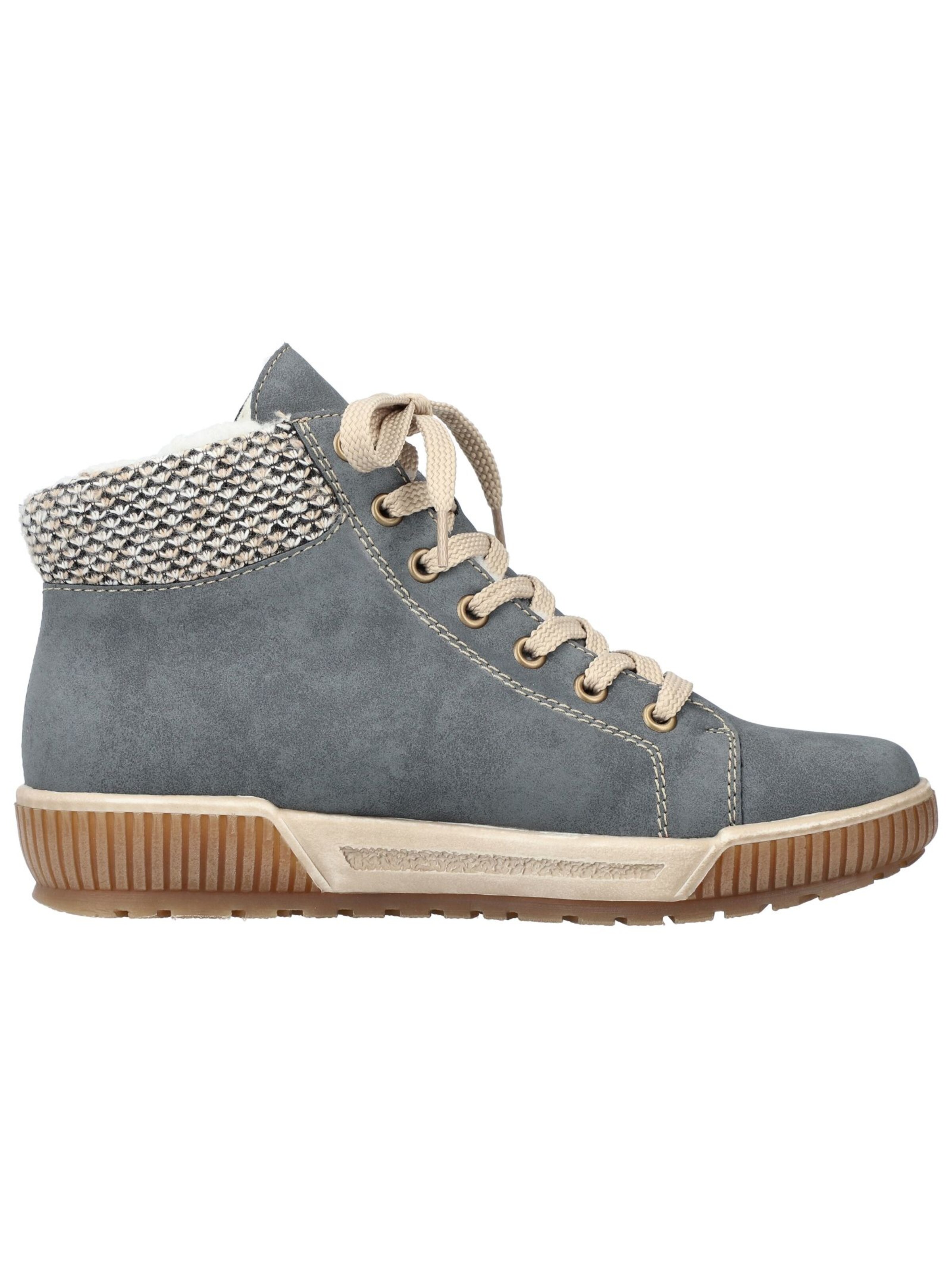 Rieker Fűzős rövid szárú csizmák - kék