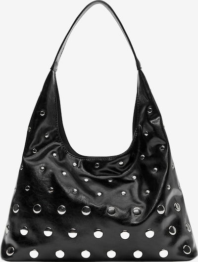 Pull&Bear Shopper torba u crna / srebro, Pregled proizvoda