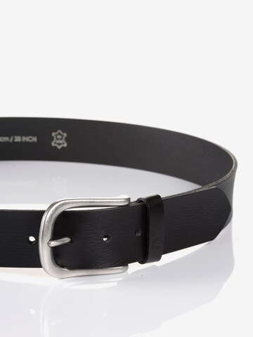 TOM TAILOR DENIM Belt 'Joe' in Black