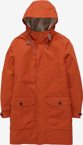 Seasalt Cornwall Välikausitakki 'Tidesman' värissä oranssi: etupuoli
