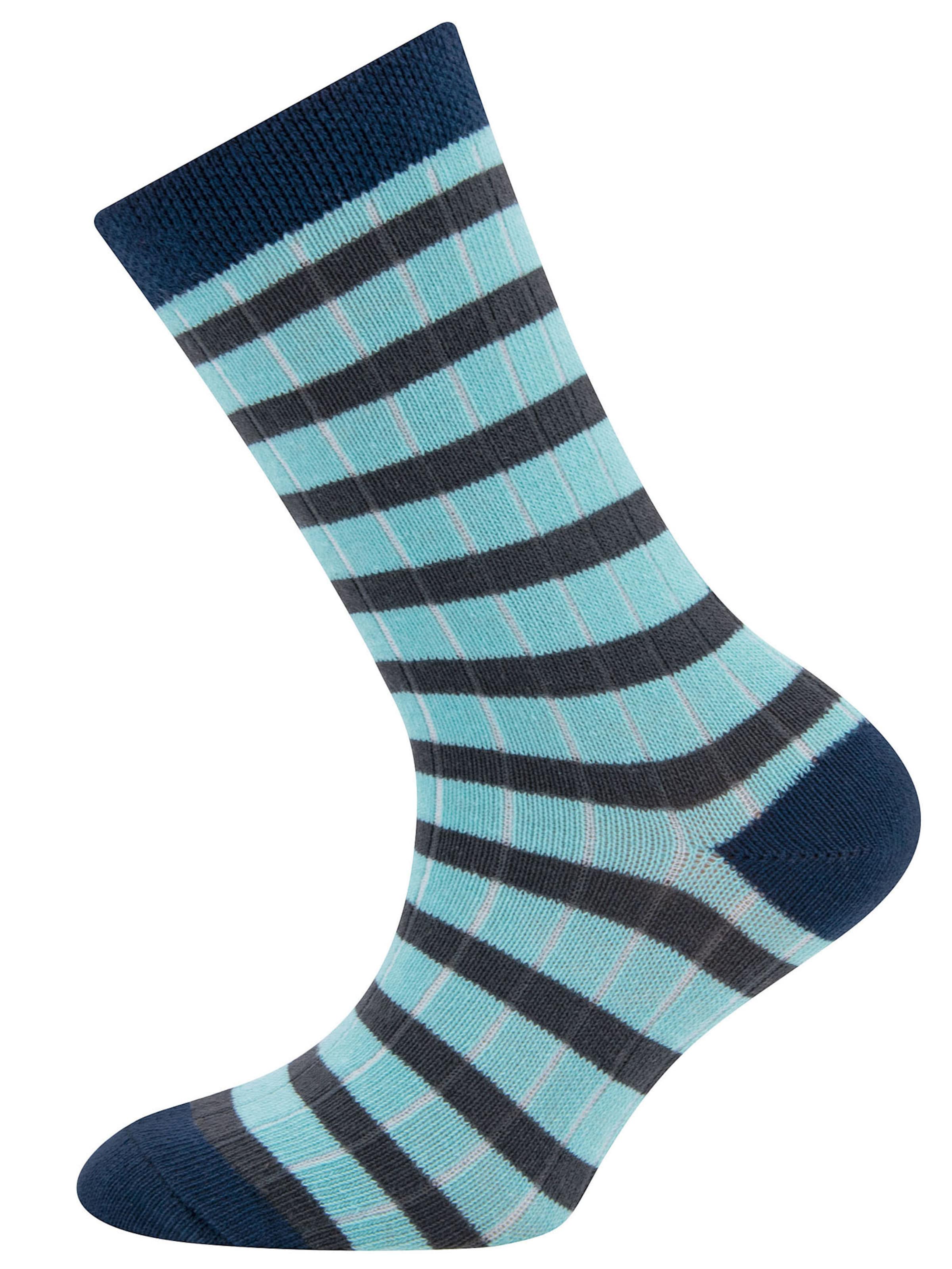 EWERS - Meias 'Retro- Chic' em azul