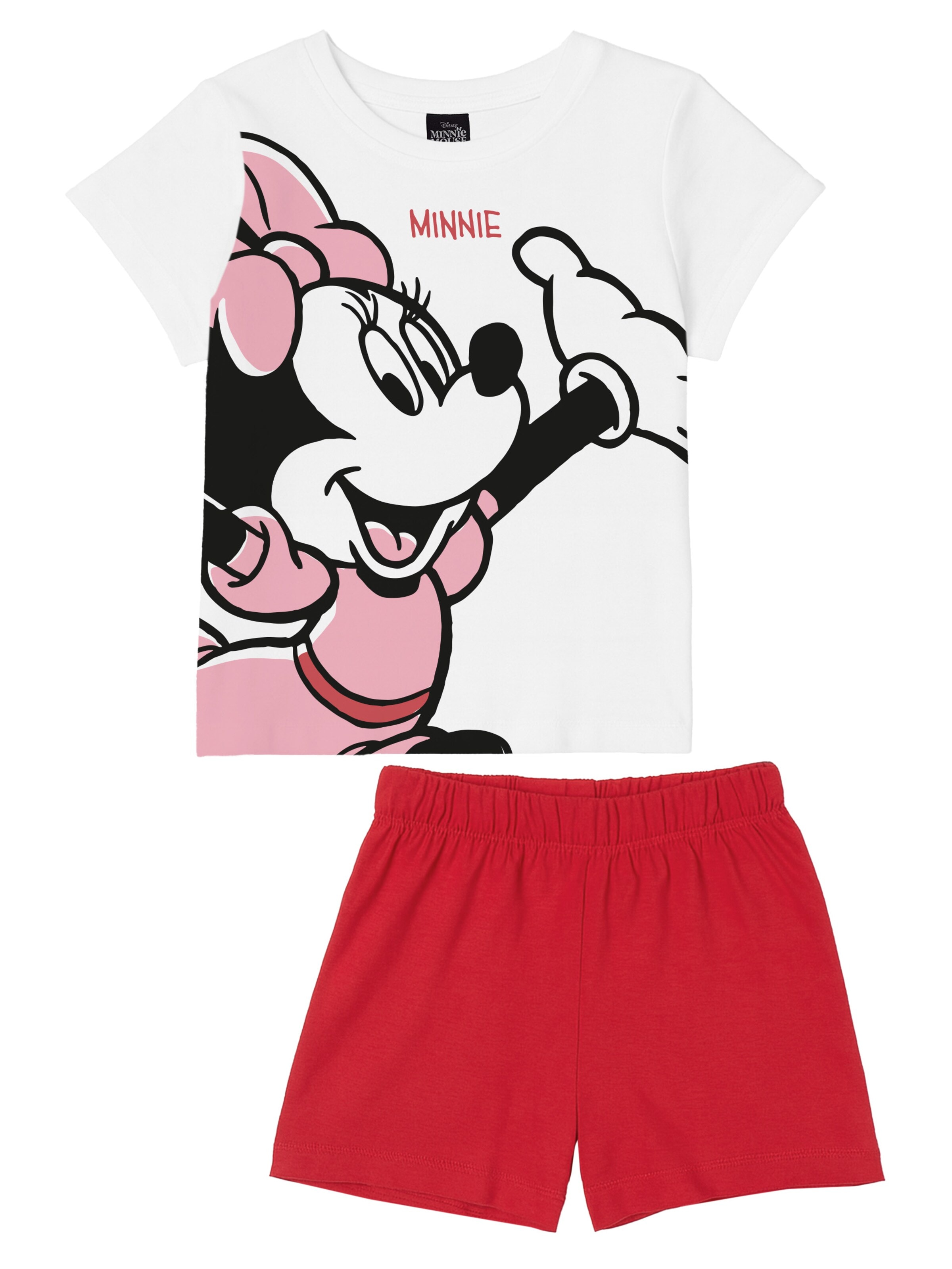 Disney Minnie Mouse Schlafanzug‌‌‌‌‌‌ in Mischfarben: Vorderseite