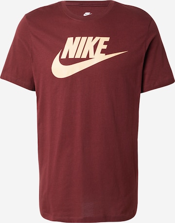 Nike Sportswear Tričko 'FUTURA' – červená: přední strana