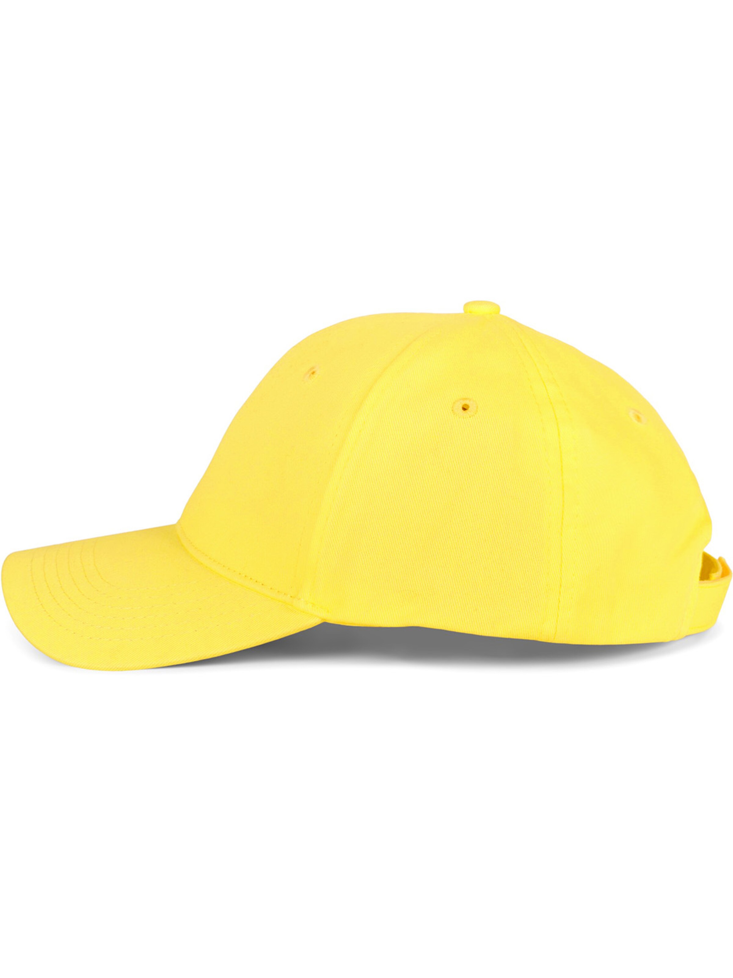 styleBREAKER Cap 'Baseball Cap Einfarbig'‌‌‌‌‌ in Gelb