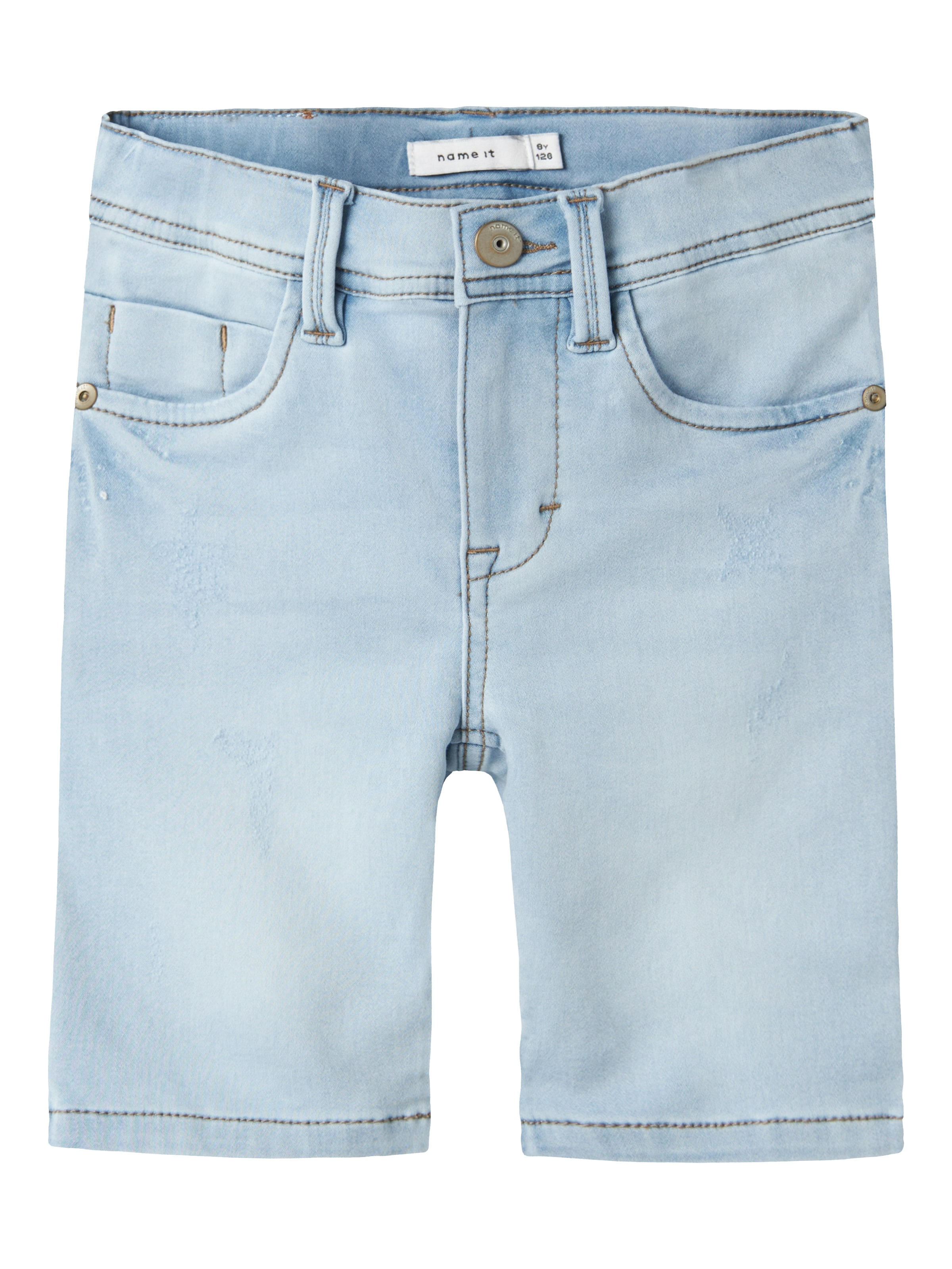 NAME IT - Regular Calças de ganga 'Theo' em azul: frente