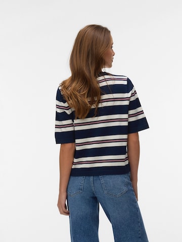 VERO MODA Пуловер 'VMSilje' в синьо