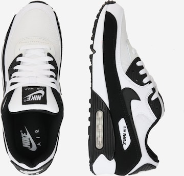 Baskets basses 'Air Max 90' Nike Sportswear en blanc