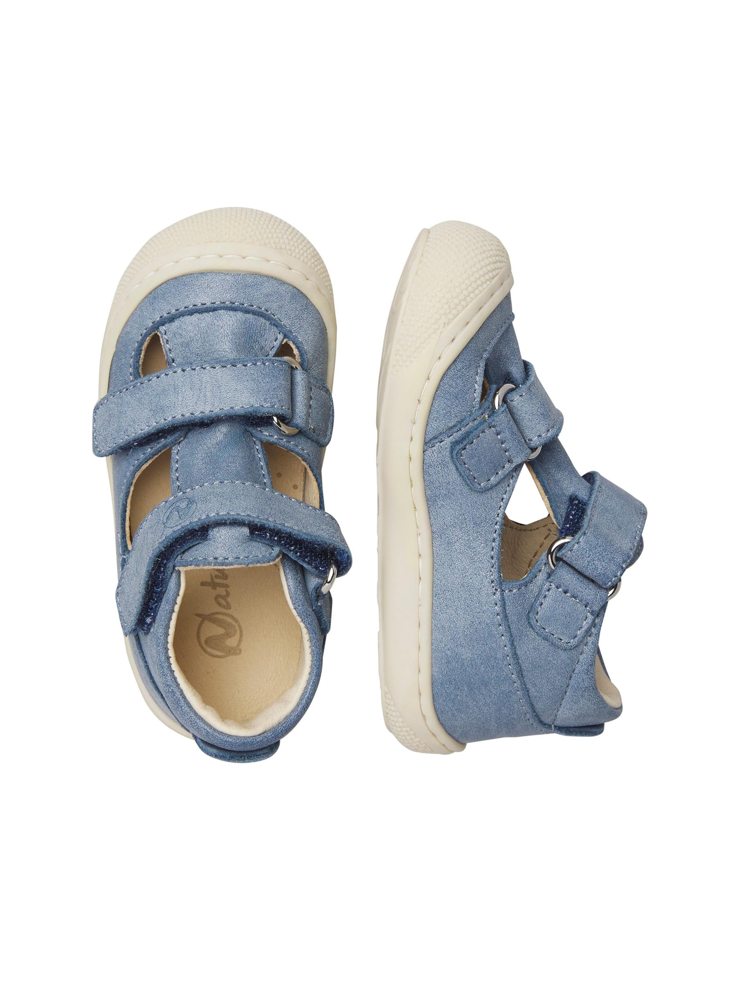 NATURINO Offene Schuhe 'PUFFY'‌‌‌‌‌ in Blau