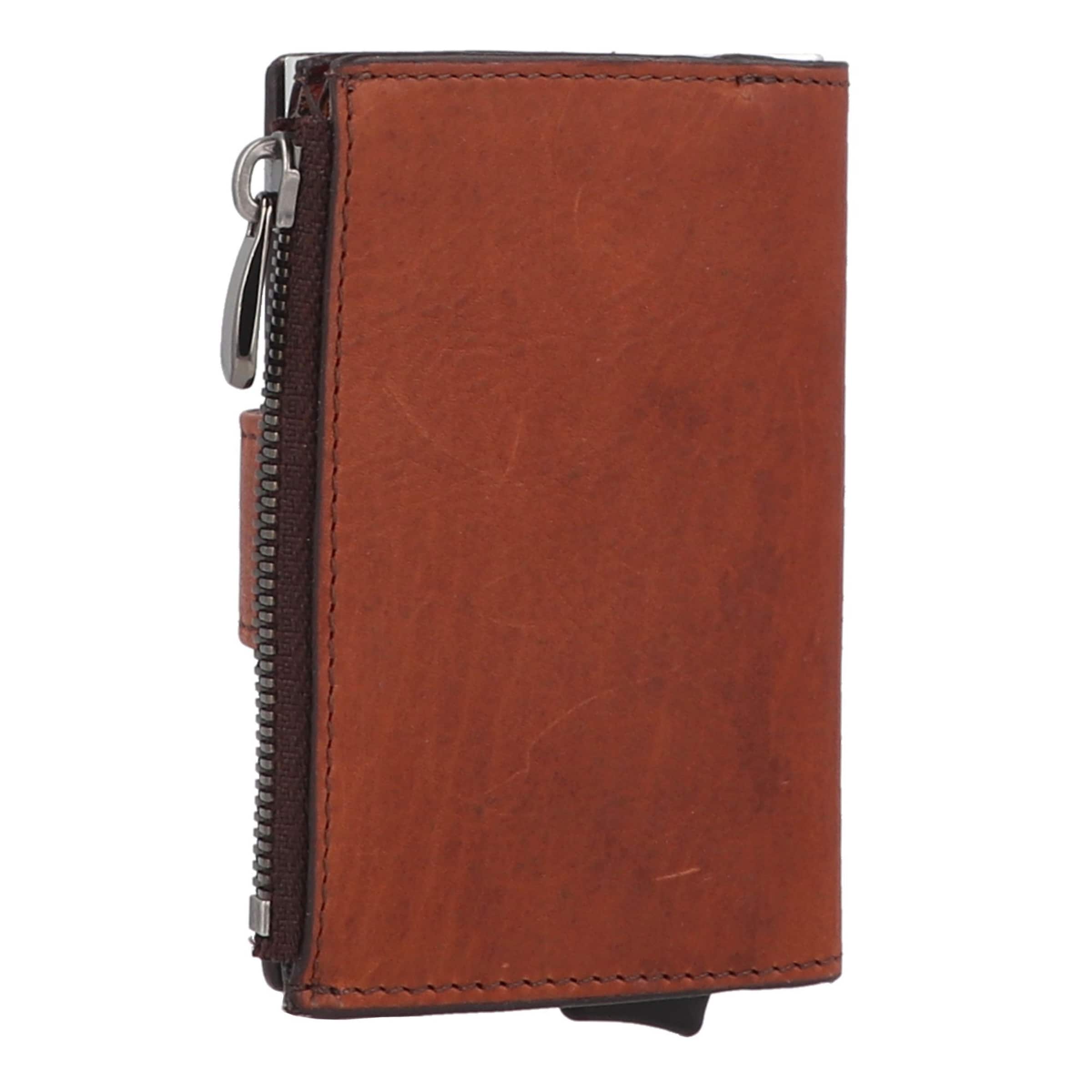 STRELLSON Portemonnaie 'Brick Lane C-Four' in Braun