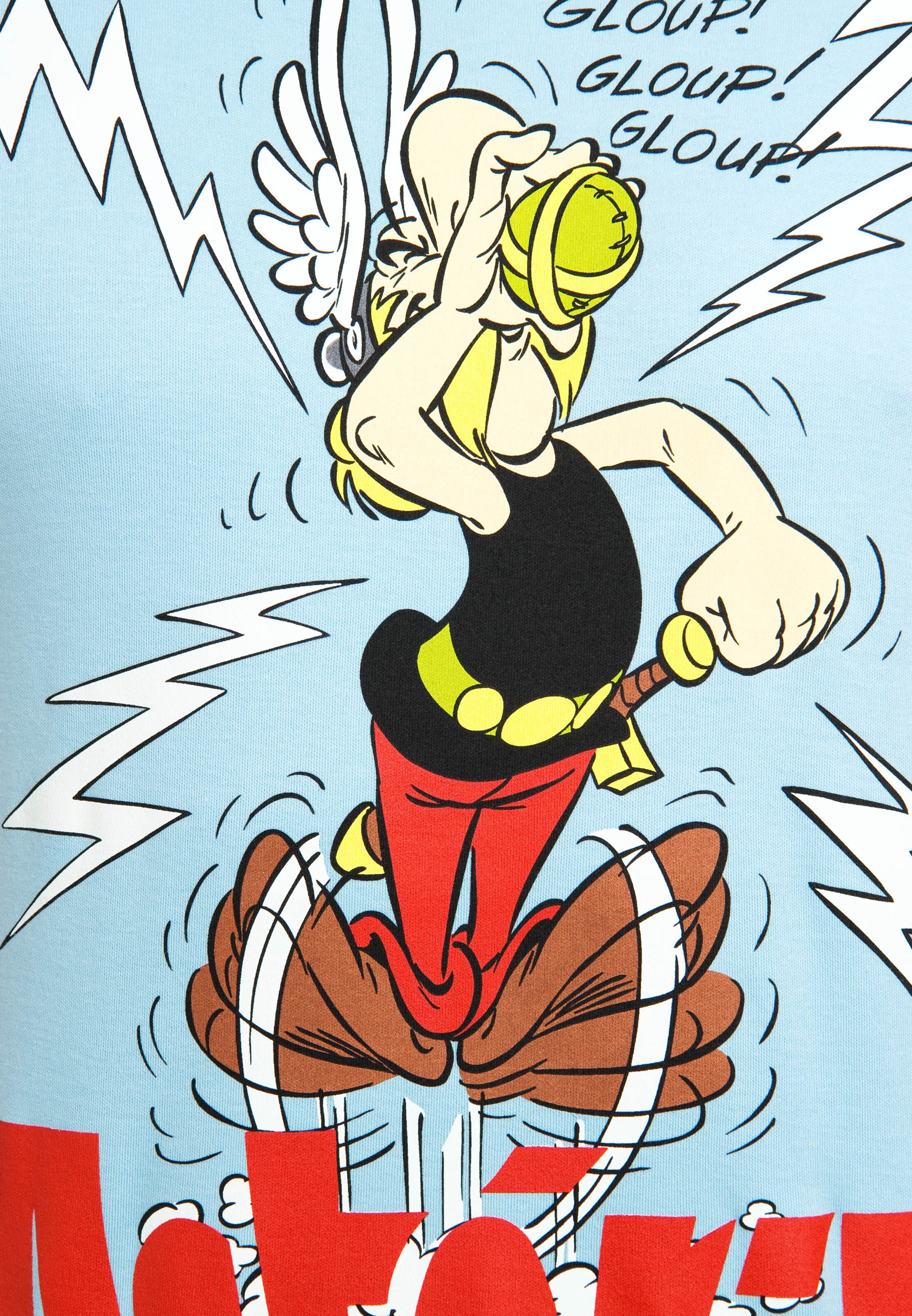 LOGOSHIRT T-Shirt Asterix Magic Poison in Blau