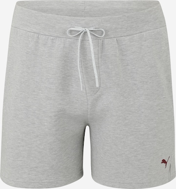 pilka PUMA Sportinės kelnės 'Cloudspun': priekis