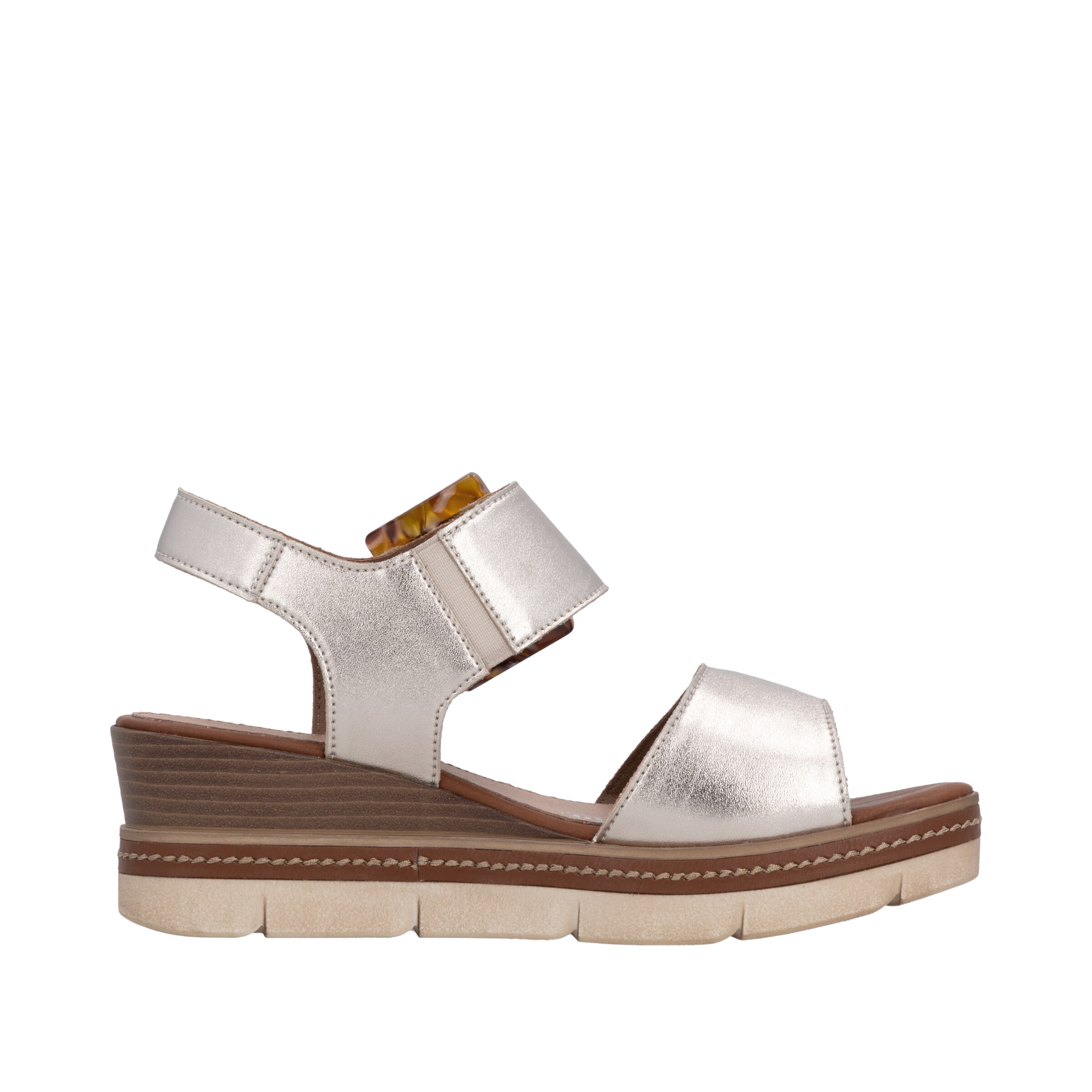 Sandales REMONTE en or