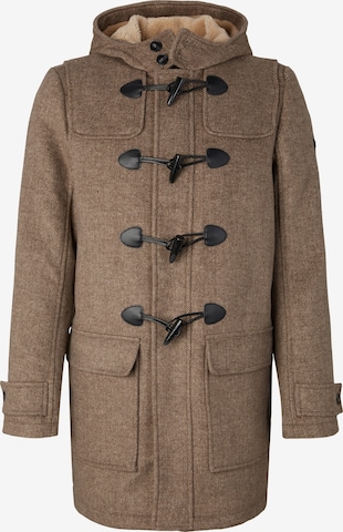 Manteau mi-saison TOM TAILOR en marron : devant